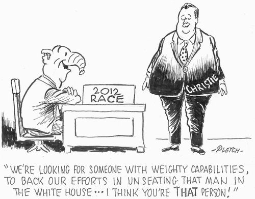 'We're looking for someone with weighty capabilities to back our efforts in unseating that man in the White House...I think you're THAT person!'