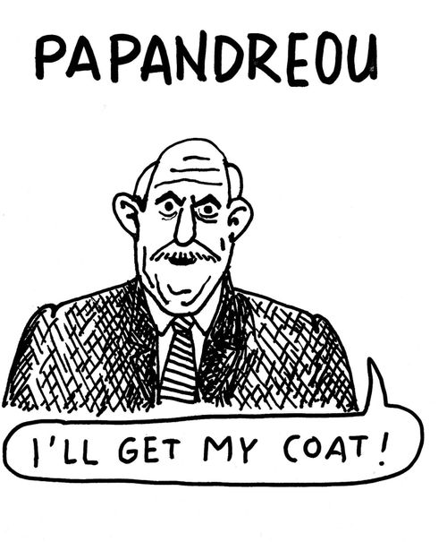 'I'll get my coat!'