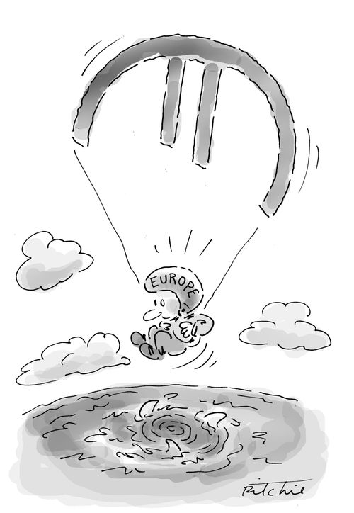 Euro parachute is not keeping Europe aloft.