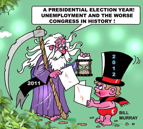 'A presidential election year! Unemployment and the worse congress in history!'
