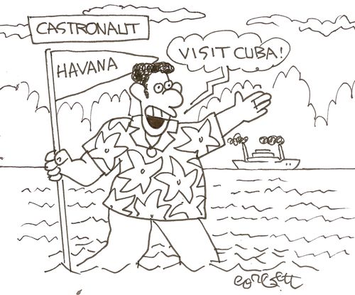 Castronaut: 'Visit Cuba!'
