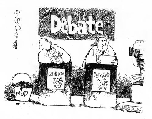 Mud Slinging in Presidential Debates