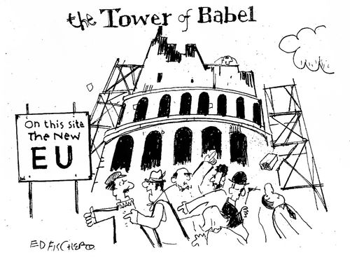 The Tower of Babel: On this site the new EU.