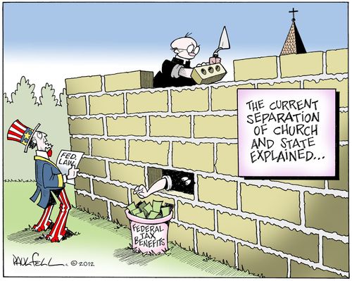 The Current Separation of Church and State Explained.
