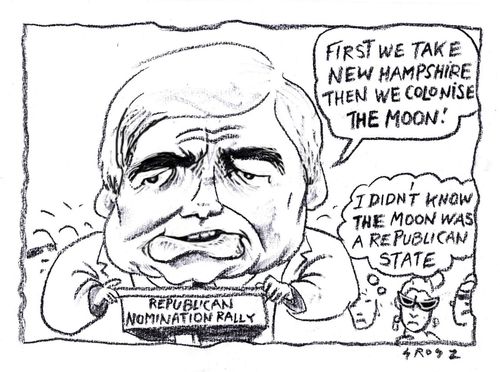 'First we take New Hampshire then we colonise the Moon!'