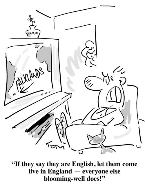 'If they say they are English, let them come live in England - everyone else blooming-well does!'