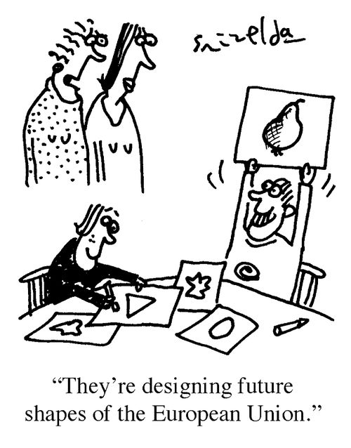 'They're designing future shapes of the European Union.'