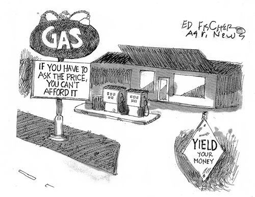 Gas: If you have to ask the price, you can't afford it.