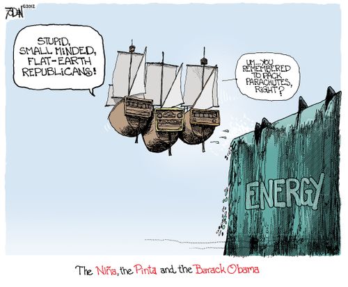 The Nina, the Pinta and the Barack Obama
