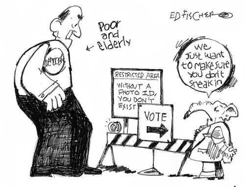 Photo ID restricts who can vote.
