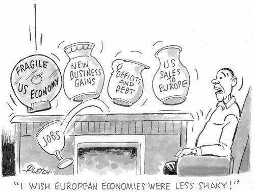 'I wish European economies were less shaky!'