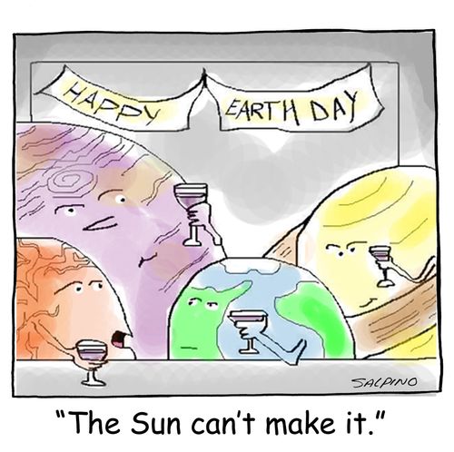 'The sun can't make it.'