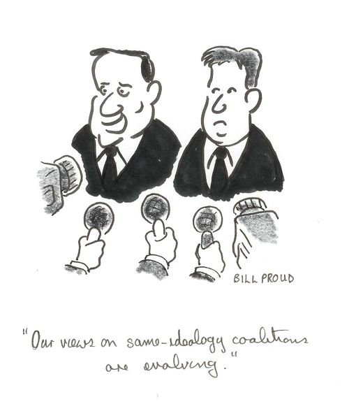 'Our views on same-ideology coalitions are evolving.'