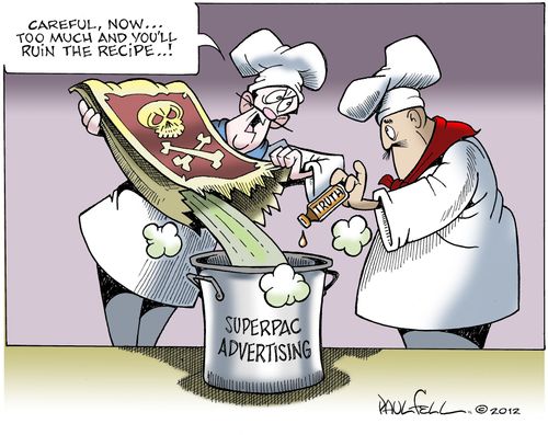 "Careful, now...too much and you'll ruin the recipe...!"