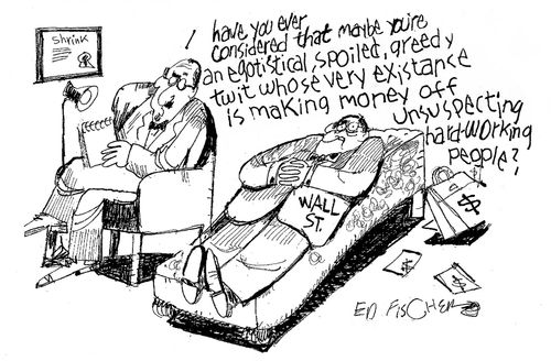 'Have you ever considered that maybe you're egotistical, spoiled, greedy. . .'