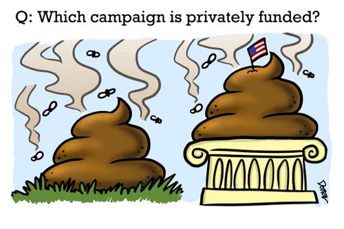 Q: Which campaign is privately funded?
