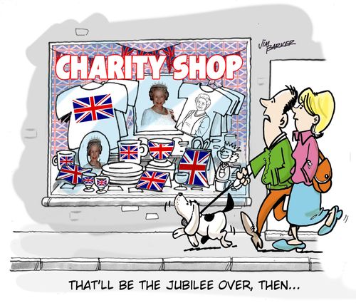 'That'll be the Jubilee over, then...'