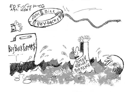 Farm bill paybacks miss the small farmer.