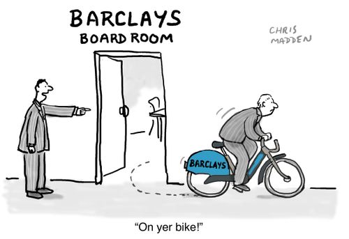 'On yer bike!'