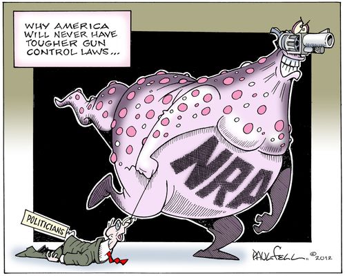 Why American will never have tougher gun control laws. . .