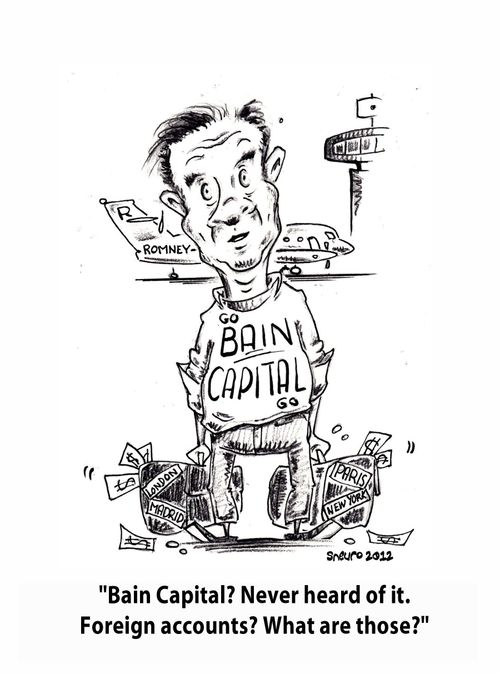 'Bain Capital? Never heard of it. Foreign accounts? What are those?'