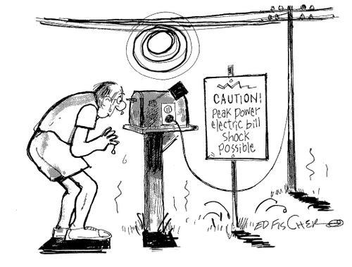 Caution! Peak power and electric bill shock possible.