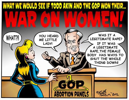 What we would see if Todd Akin and the GOP won their WAR ON WOMEN!