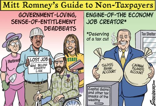 Mitt Romney's Guide to Non-Taxpayers.