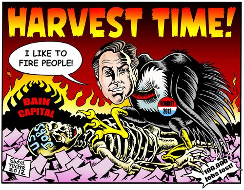 Harvest time at Mitt Romney's Bain Capital!