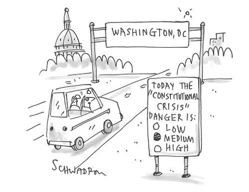 Washington DC: Constitutional Crisis Danger