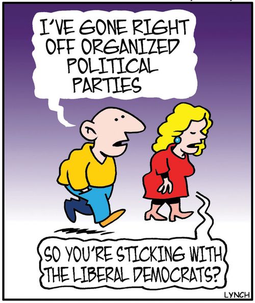 'I've gone off organized political parties.'