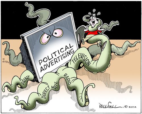 The Tentacles of Political Advertising.