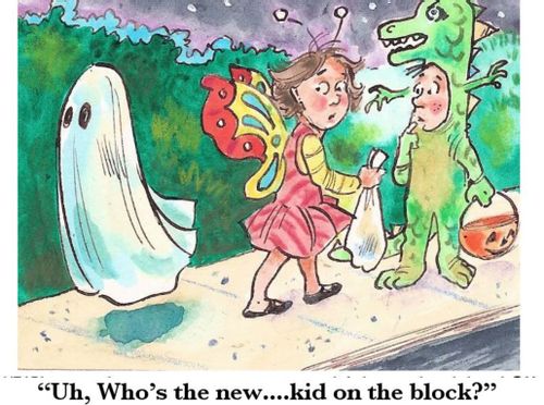 'Uh, who's the new. . . kid on the block?'