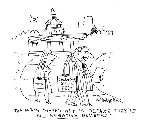 'The math doesn't add up because they're all negative numbers.'