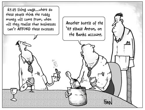 Can businesses REALLY afford to pay their staff a living wage?