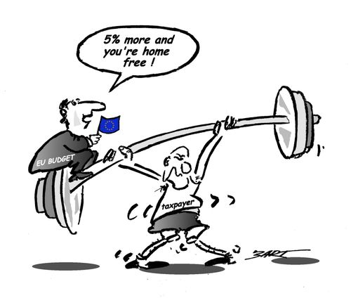 EU Budget: '5% more and you're home free!'