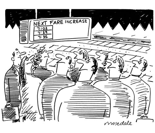 Increased Railway Fares.