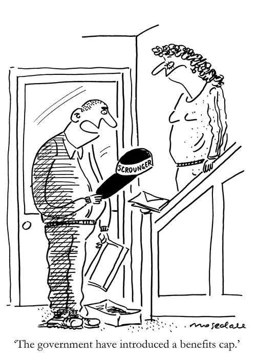 'The government have introduced a benefits cap.'