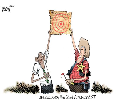 Upholding the 2nd Amendment.