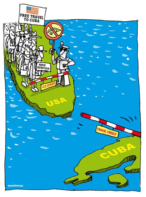 Cuba lifts its travel restrictions, but the US doesn't.