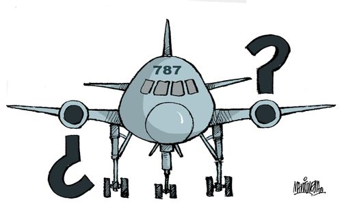 Uncertain future of the Boeing Dreamliner.