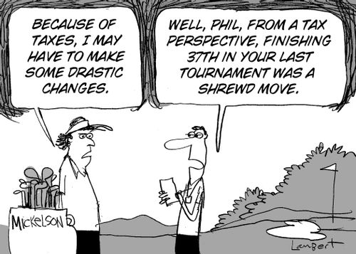 'Because of taxes, I may have to make some drastic changes.'