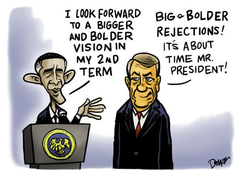 'I look forward to a bigger and bolder vision in my 2nd term.'