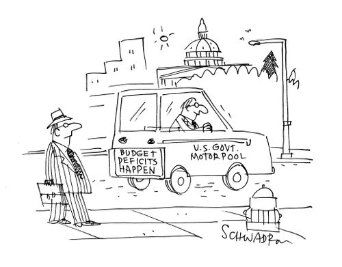 Budget deficits happen.