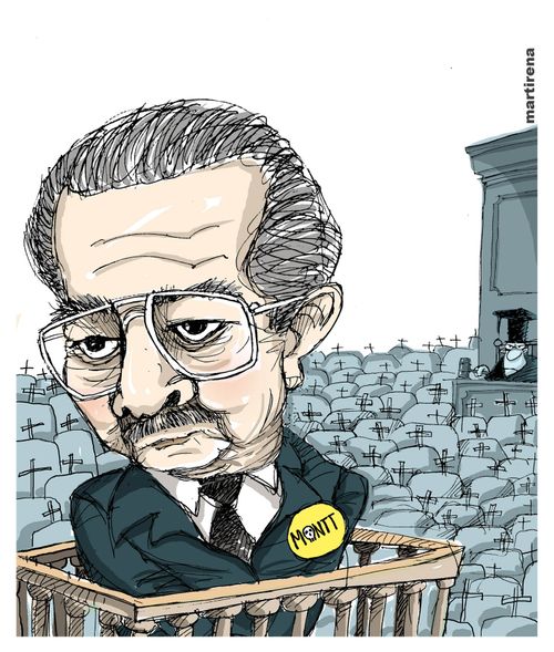 Efrain Rios Montt on trial.