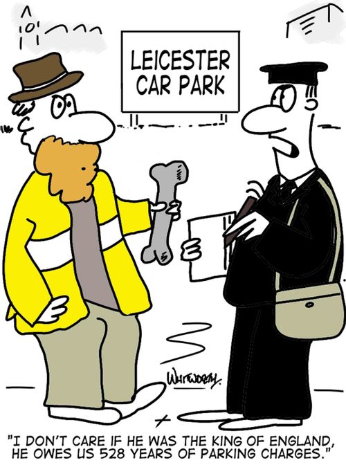 'I don't care if he was the King of England, he owes us 528 years of parking charges.'