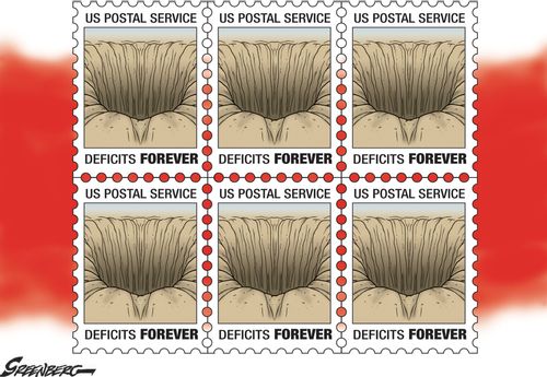 US Postal Service . . . Deficits Forever!