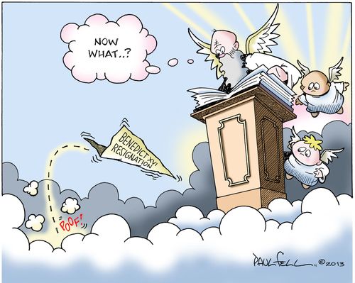 Benedict XVI Resigns.