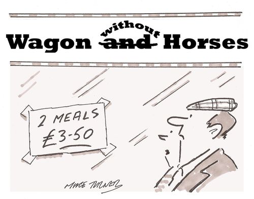 Wagon Without Horses - 2 meals ?3.50.