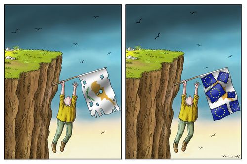 Cyprus has been saved by the EU.